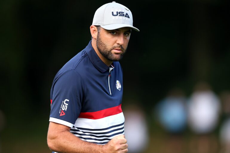 Scottie Scheffler Reels In Another Trophy–and It Wasn’t On a Fairway Scottie Scheffler Reels In Another Trophy–and It Wasn't On a Fairway