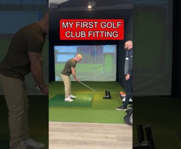 I gained 100 yards in my golf club fitting