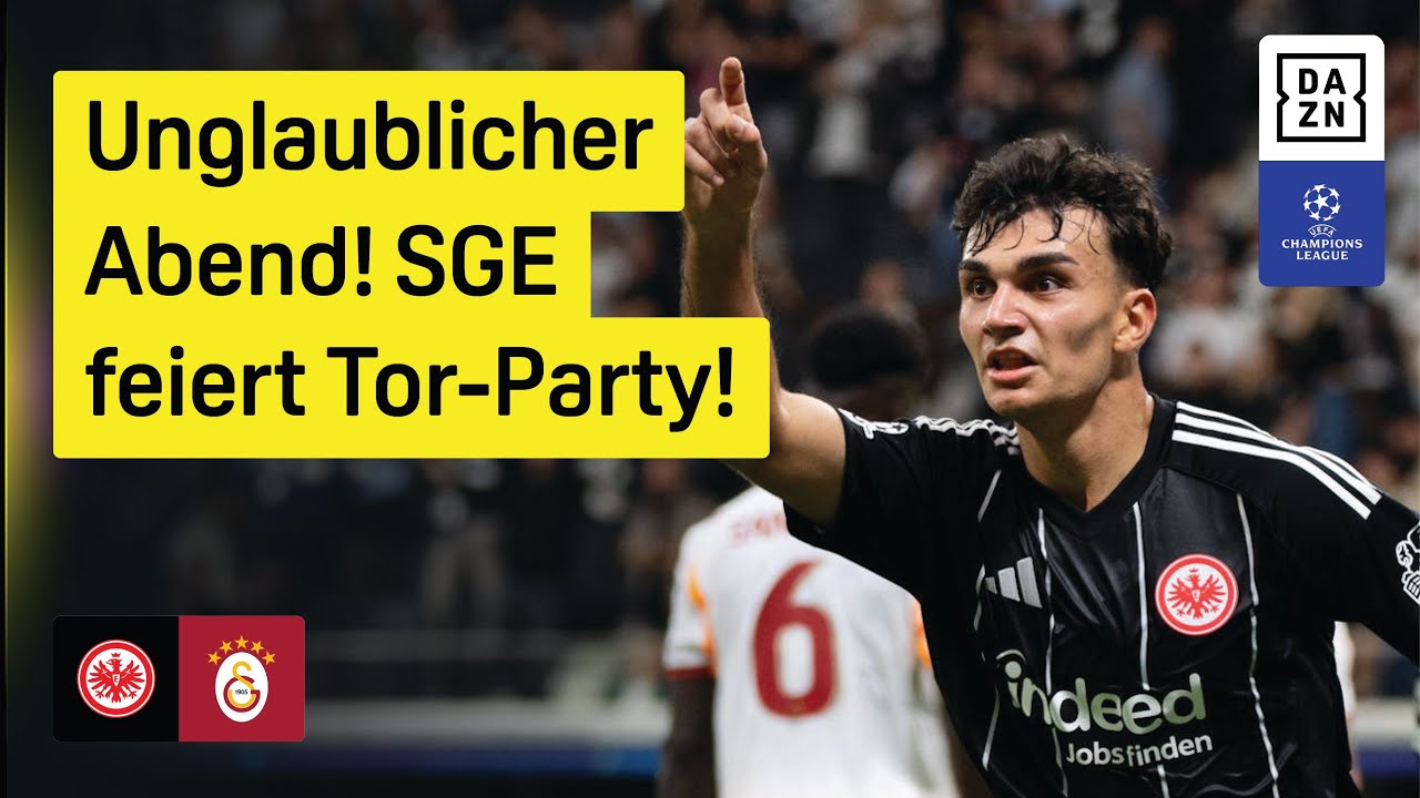 Eintracht Frankfurt – Galatasaray  | UEFA Champions League | DAZN Highlights Eintracht Frankfurt - Galatasaray  | UEFA Champions League | DAZN Highlights