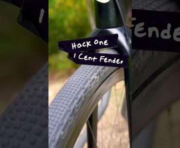 The best bike fender money can buy #gravelbike #bikepacking
