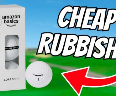 I Bought The NEW Amazon Basics Golf Balls – HOW BAD ARE THEY!? I Bought The NEW Amazon Basics Golf Balls - HOW BAD ARE THEY!?