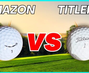 Amazon Basic Golf Ball VS the #1 Ball in the World (Shocking Results) Amazon Basic Golf Ball VS the #1 Ball in the World (Shocking Results)