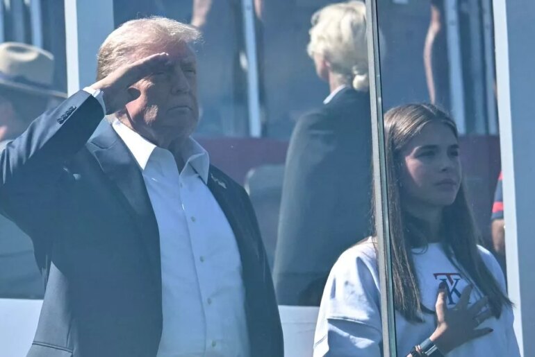 Donald Trump made granddaughter Kai’s once-in-a-lifetime experience ‘even more special’ The Mirror US