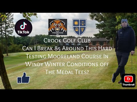 Crook Golf Club. Can I Break 85 On This Testing Moreland Course In Winter Conditions Off Medal Tees. Crook Golf Club. Can I Break 85 On This Testing Moreland Course In Winter Conditions Off Medal Tees.