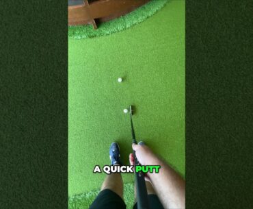 Airport Golf Simulator: When Golfers Can’t Resist a Quick Putt
