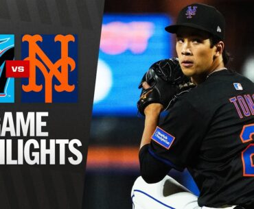 Marlins vs. Mets Game Highlights (8/29/25) | MLB Highlights
