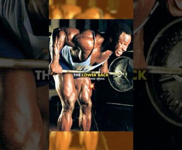 Lee Haney Shows How He Did Barbell Rows 💥 #shorts