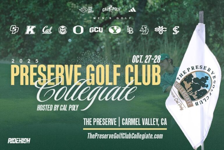 Cal Poly Hosts Preserve Golf Club Collegiate Oct. 27-28 Cal Poly Athletics