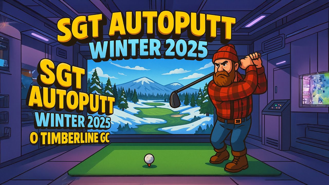 GSPro Live Simulator Golf – SGT Autoputt Winter 2025 @ Timberline GC GSPro Live Simulator Golf - SGT Autoputt Winter 2025 @ Timberline GC