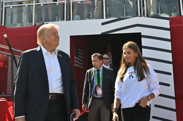 Kai Trump has placed attending the Ryder Cup with the US President as the coolest thing she's done.
