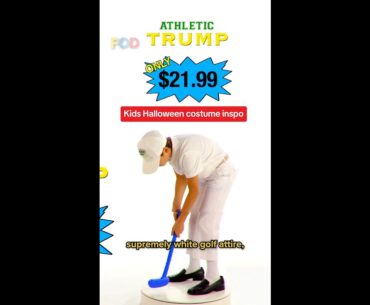 Donald Trump Mar-a-Lago Kids Costume Donald Trump Mar-a-Lago Kids Costume