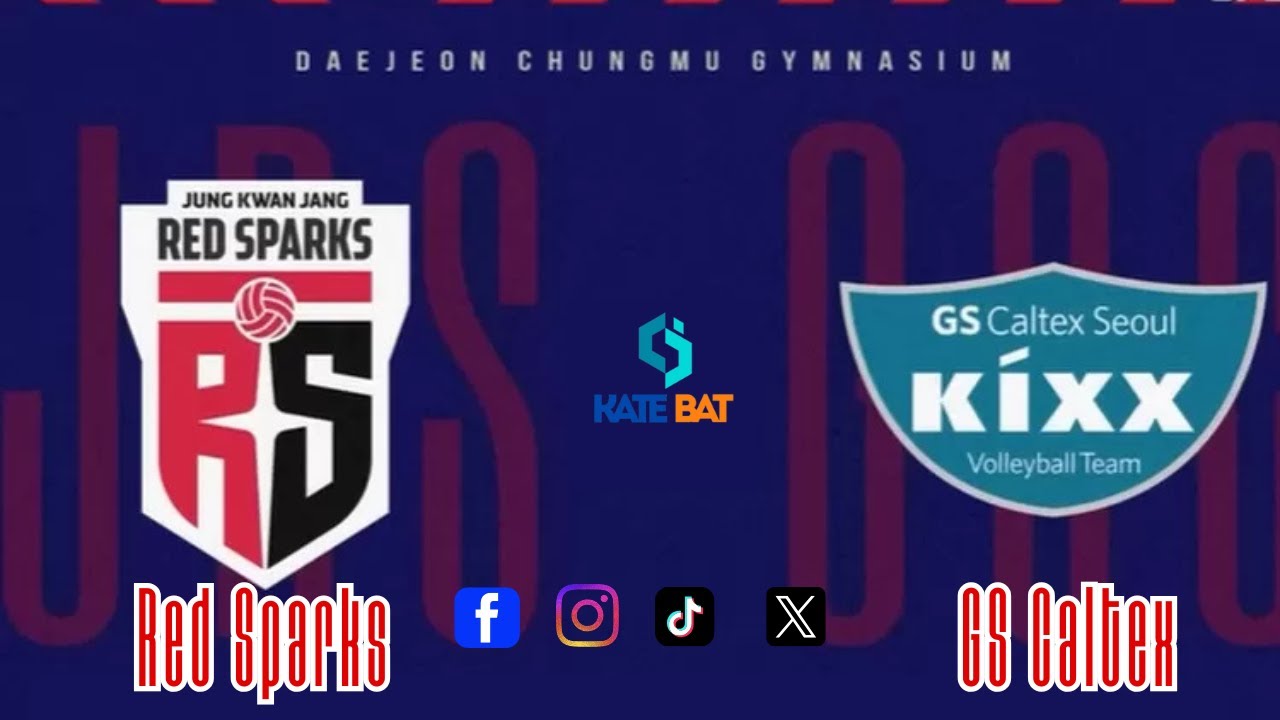 Re-Live Jeonggwanjang Red Sparks vs GS Caltex KIXX | Round 1 V-League 2025/2026 | Full Match Re-Live Jeonggwanjang Red Sparks vs GS Caltex KIXX | Round 1 V-League 2025/2026 | Full Match