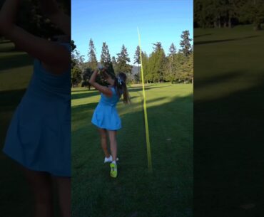 Sara Winter #golf #golfswing #shorts