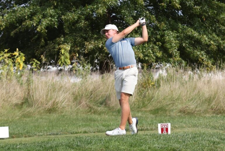 Dragons Tied for Eighth After Restructured First Round of ODU/OBX Intercollegiate Drexel University Logo