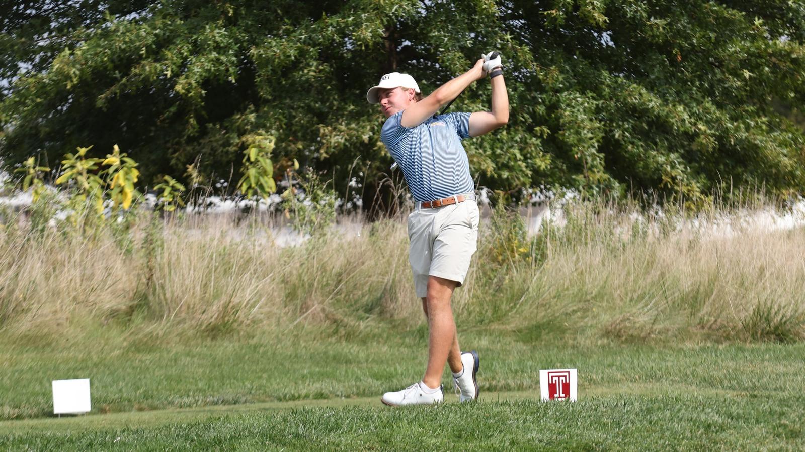 Dragons Tied for Eighth After Restructured First Round of ODU/OBX Intercollegiate Drexel University Logo