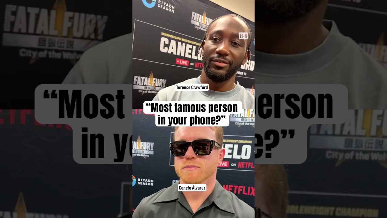 Canelo & Crawford rapid fire Q&A ๐ค Canelo & Crawford rapid fire Q&A ๐ค