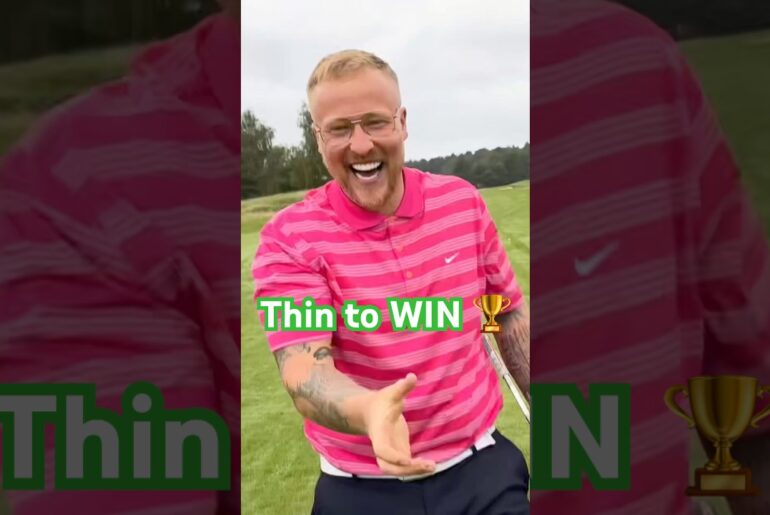Thin to WIN 🥇??? #foryou #golf #golfswing #golfer #golfnetwork #golfing #golfgear #golftips Thin to WIN 🥇??? #foryou #golf #golfswing #golfer #golfnetwork #golfing #golfgear #golftips
