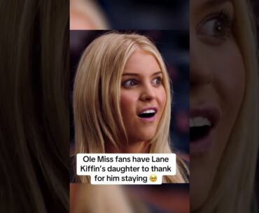 Landry Kiffin kept Lane at Ole Miss 👏