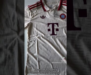 Bayern Munich Third Jersey 24/25 (bluesky) #football #soccer #bayernmunich #shirts #soccer #jersey