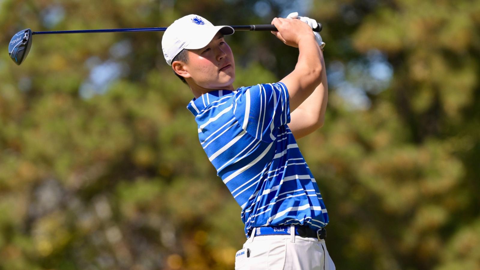 Kim Wins Medalist Honors as Duke Finishes Runner-Up at Golf Club of Georgia Collegiate College of Charleston Logo