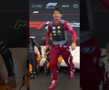 Wrong way, Charles! 😂