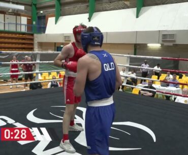 Bout 122 – Youth Mens (Y70 kg) – Samuel Fuss vs Oliver Wilson