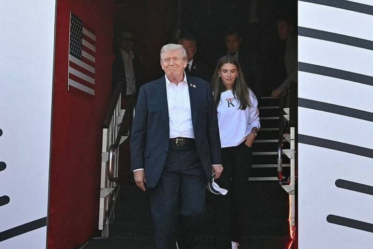 Kai Trump ‘so lucky’ to receive special Ryder Cup keepsake after trip with Donald Irish Star