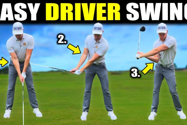 An Effortless Driver Golf Swing Starts With This Simple Technique! An Effortless Driver Golf Swing Starts With This Simple Technique!