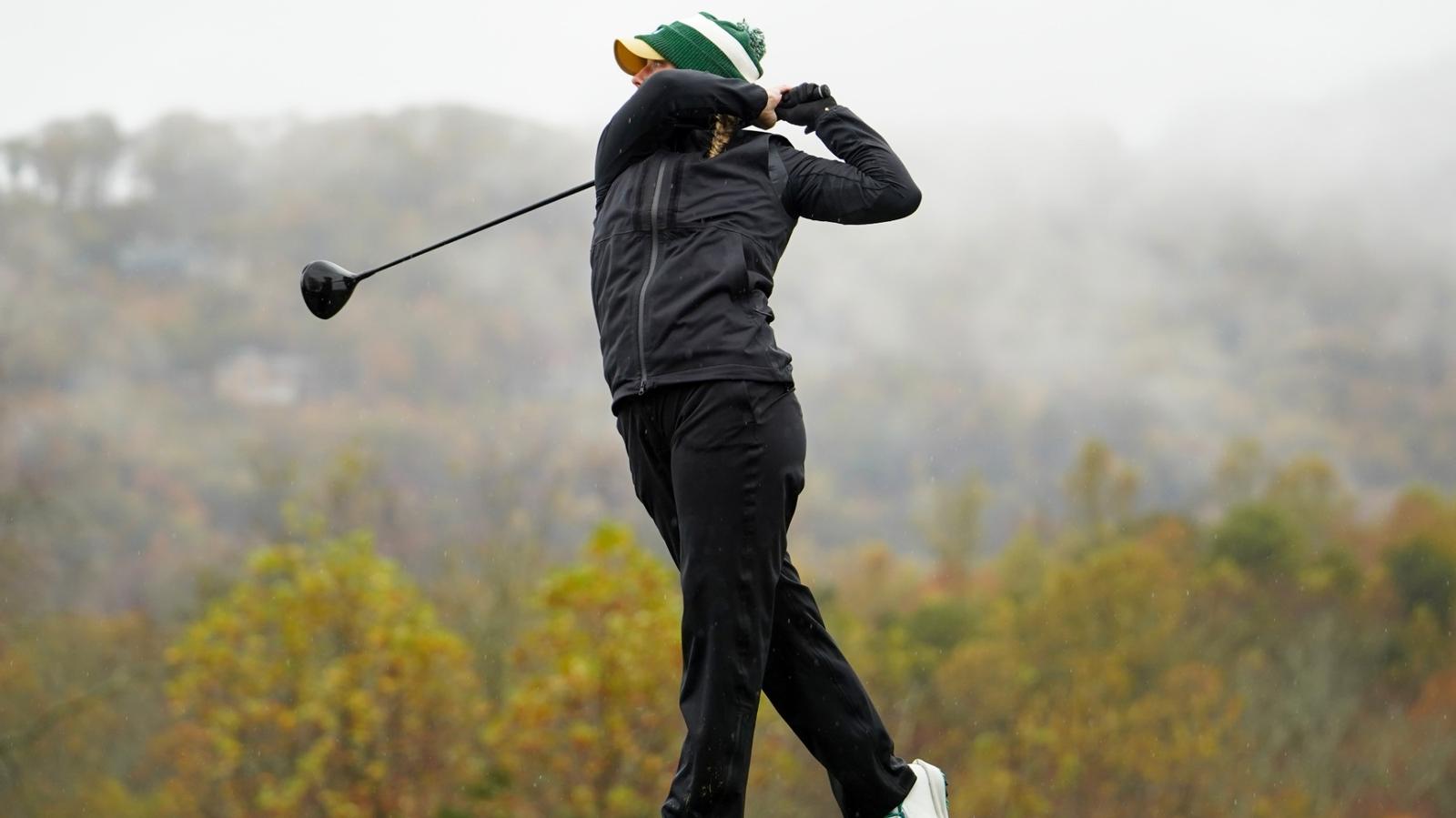Rain Suspends Round One of French Broad Collegiate UNC Asheville Logo