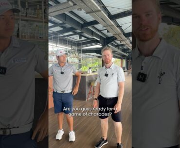 A game of charades with Ervin Chang & Kieran Vincent 🎭 We have two triple threats on our hands 👀