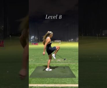 Amazing Golf Swing you need to see | Golf Girl awesome swing | Golf shorts | Gabriella DeGasperis