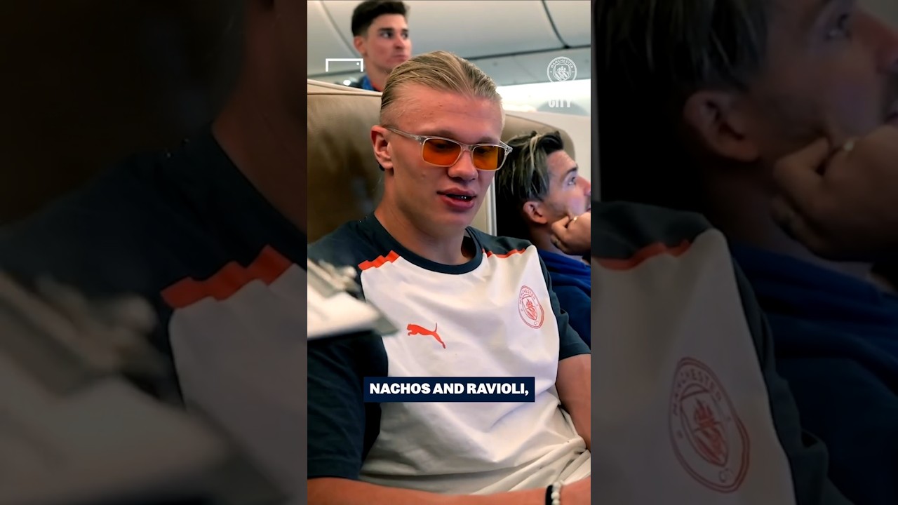 ERLING HAALAND’S CRAZY AIRPLANE FOOD ORDER 🤣 #shorts #football #soccer ERLING HAALAND'S CRAZY AIRPLANE FOOD ORDER 🤣 #shorts #football #soccer