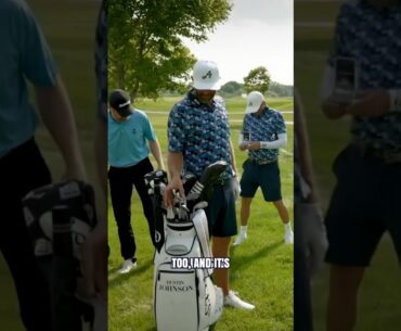Andrew Santino x Dustin Johnson playing golf… what could possibly go wrong? 😂