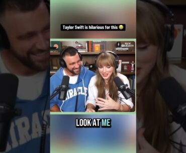 Taylor Swift's "Insane" question to Travis Kelce in their first date 😅 (via @newheightshow )​