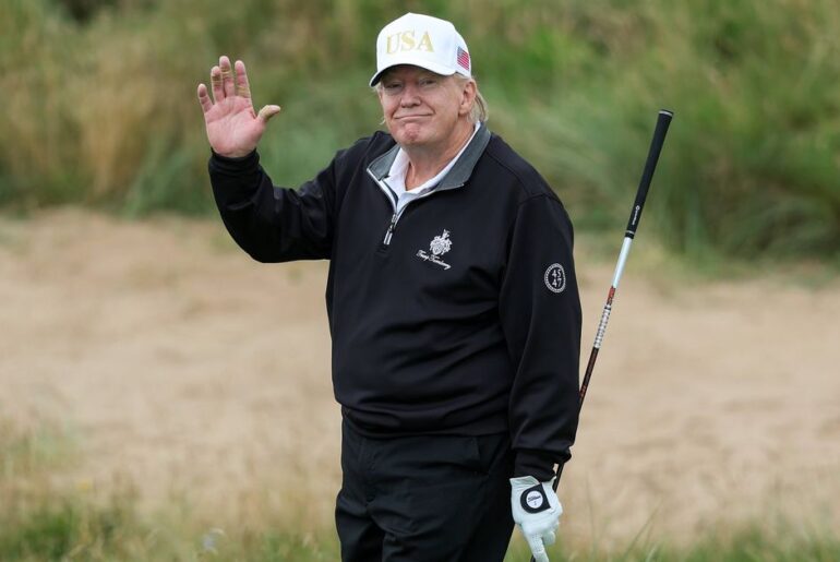 Donald Trump lists three reasons he’s good at golf in latest brazen boast Irish Star