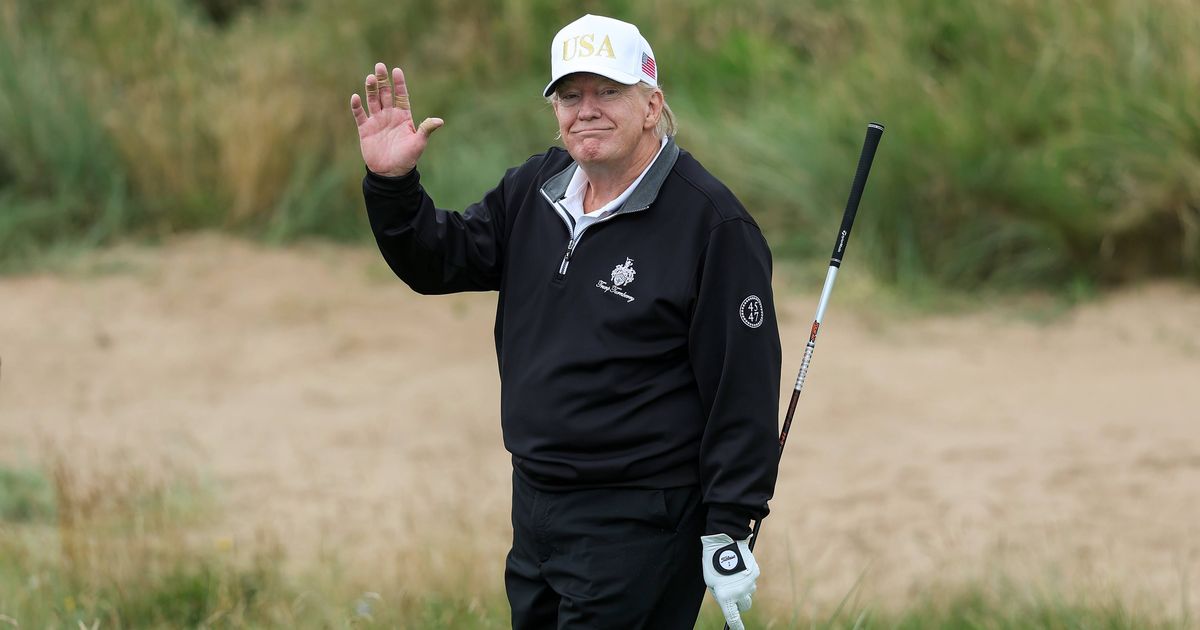 Donald Trump lists three reasons he’s good at golf in latest brazen boast Irish Star