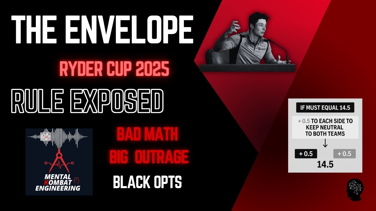 (Dopamine Math) Ryder Cup  Envelope Rule Controversy | Viktor Hovland’s vs Keegan Bradley’s (Dopamine Math) Ryder Cup  Envelope Rule Controversy | Viktor Hovland’s vs Keegan Bradley’s