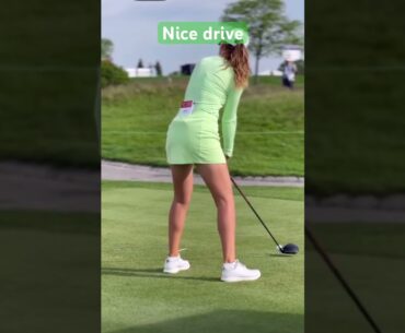 She looks good on the tee #golfswing #girlgolfers #golfgear #golftechnique She looks good on the tee #golfswing #girlgolfers #golfgear #golftechnique