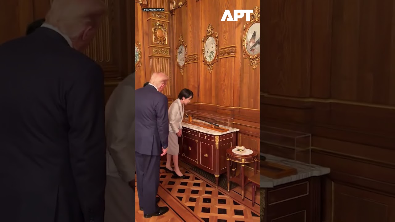 PM Takaichi Surprises Trump with Golf Gifts, Including Abe’s Putter | APT PM Takaichi Surprises Trump with Golf Gifts, Including Abe’s Putter | APT