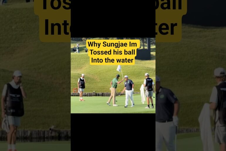 PGA: Sungjae Im’s Angry Ball Toss into the Water. Genesis Championship. #pga #golf #임성재 #shorts PGA: Sungjae Im’s Angry Ball Toss into the Water. Genesis Championship. #pga #golf #임성재 #shorts