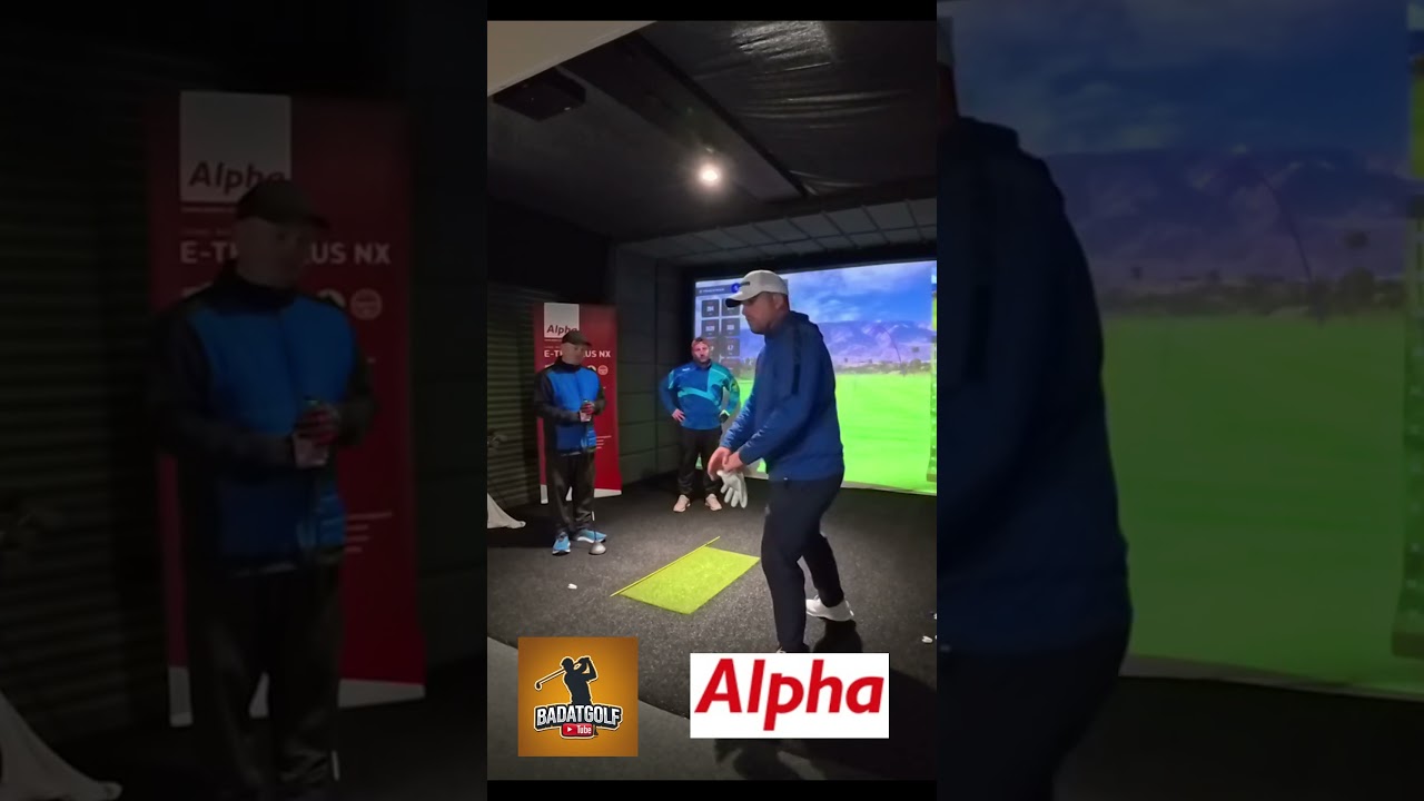 Tour Star Jack Senior shows BadatGolf the get behind the ball iron drill #badatgolf #coaching #golf Tour Star Jack Senior shows BadatGolf the get behind the ball iron drill #badatgolf #coaching #golf