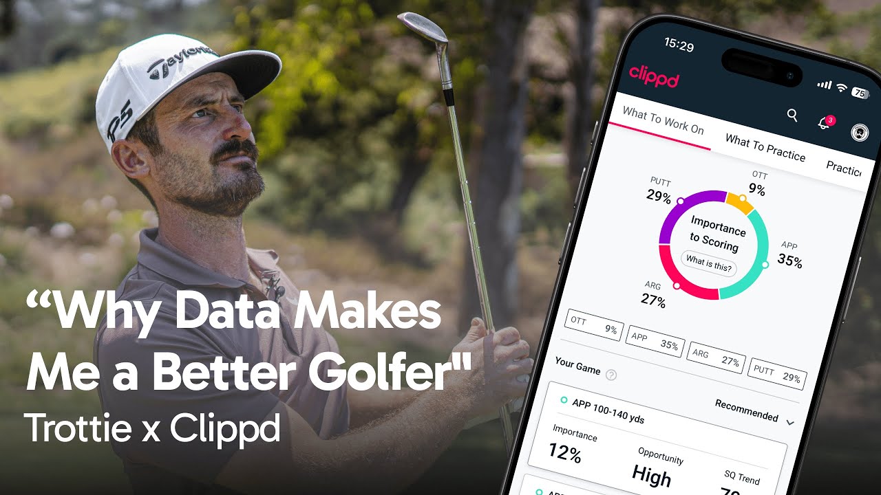 Trottie Breaks Down His Game With Clippd Trottie Breaks Down His Game With Clippd