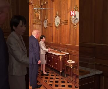 Japanese PM Sanae Takaichi Gifts Trump Signed Golf Equipment During Visit