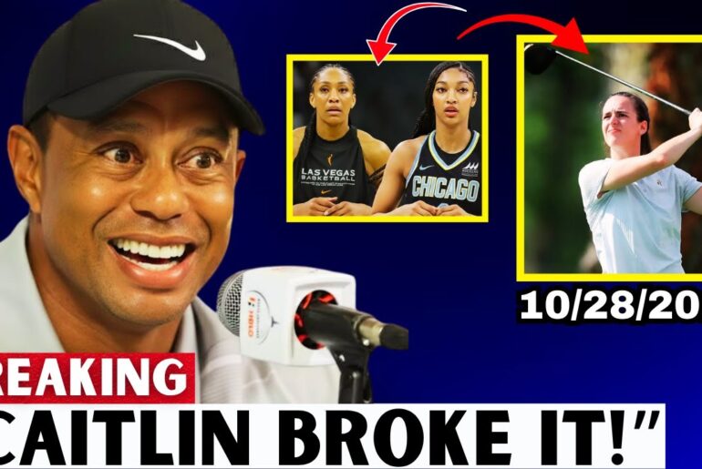 “Tiger Woods SHOCKED 😱 Caitlin Clark Just Broke a Golf WORLD RECORD!” “Tiger Woods SHOCKED 😱 Caitlin Clark Just Broke a Golf WORLD RECORD!”