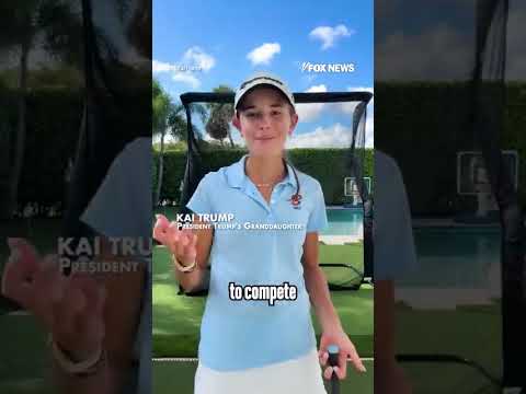 GOING PRO: President Trump’s granddaughter is making her LPGA Tour debut #shorts #trump GOING PRO: President Trump's granddaughter is making her LPGA Tour debut #shorts #trump