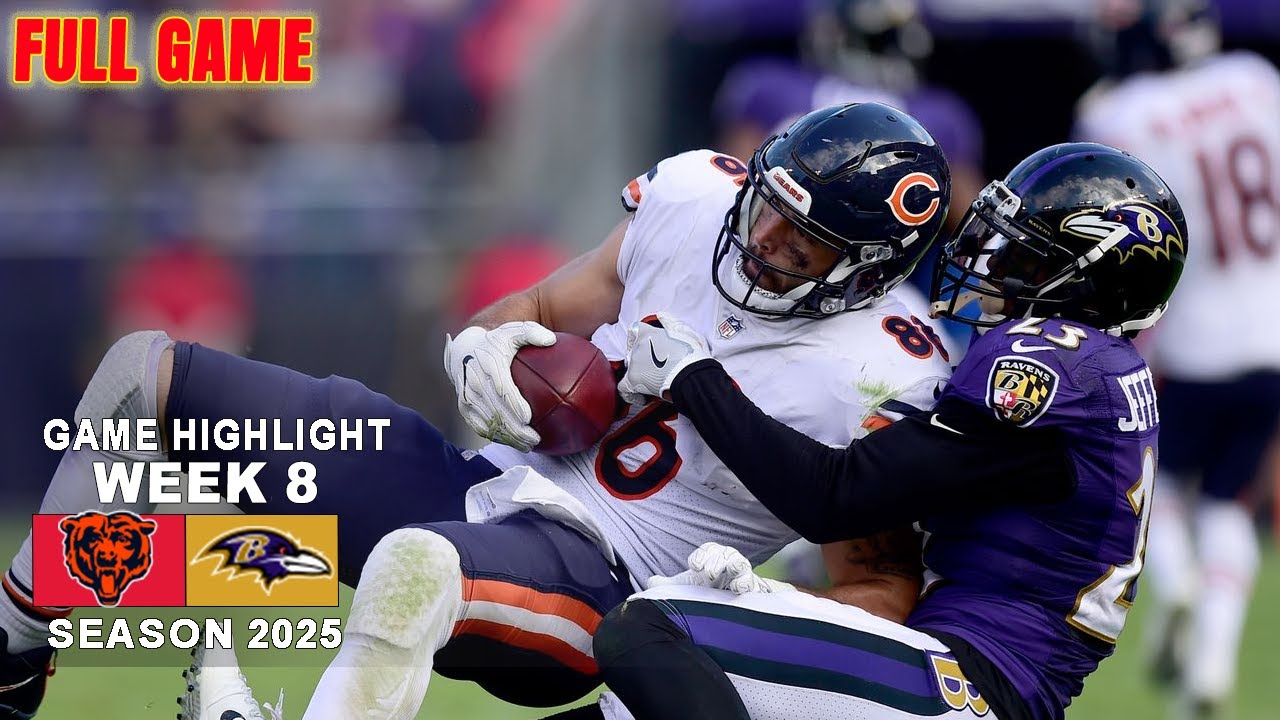 Bears vs. Ravens Full Game Highlights Final Oct 26 ,2025 | NFL 2025 season | NFL HIGHLIGHTS Today Bears vs. Ravens Full Game Highlights Final Oct 26 ,2025 | NFL 2025 season | NFL HIGHLIGHTS Today