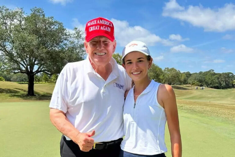 Donald Trump’s granddaughter Kai Trump turns heads with bold LPGA Tour debut at The Annika in Florida | International Sports News Donald Trump’s granddaughter Kai Trump turns heads with bold LPGA Tour debut at The Annika in Florida | International Sports News