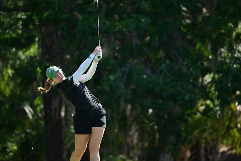 Women’s Golf Wraps Up Fall With Top Three Finish Victoria Georgieva