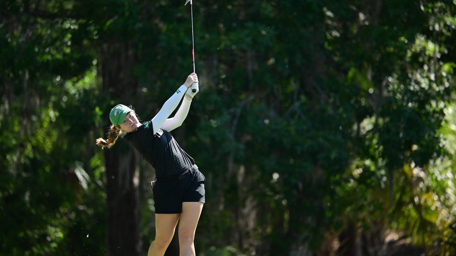 Women’s Golf Wraps Up Fall With Top Three Finish Victoria Georgieva