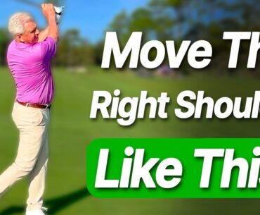 How the Right Shoulder Can Fix Your Golf Swing Easily | The Correct Movement How the Right Shoulder Can Fix Your Golf Swing Easily | The Correct Movement